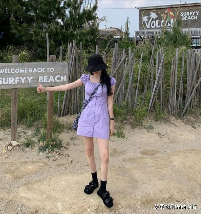 圆头羊皮凉鞋真皮凉鞋今夏最洋气,今夏最值得入手的4双网红凉鞋