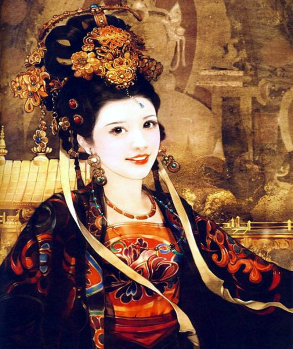 「汉装潋滟」德珍彩绘古典美人