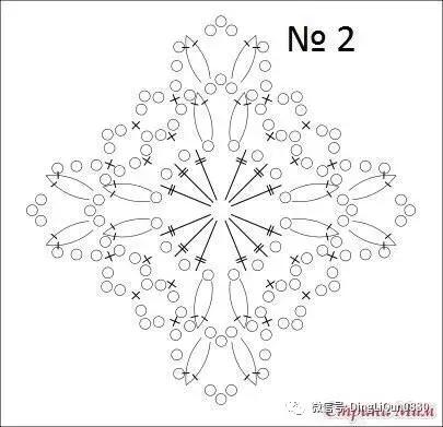 编织人生手工毯子编织教程,圆形垫子镂空钩针编织图解