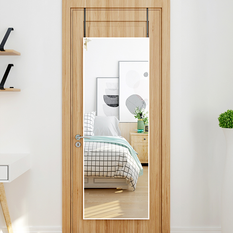 门后穿衣镜装墙上方法,门后面空间怎么装饰