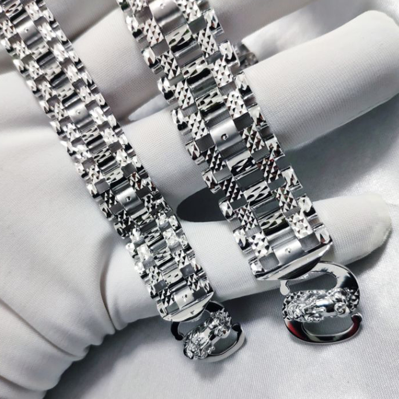 车花黄金手链,车花手链铂金