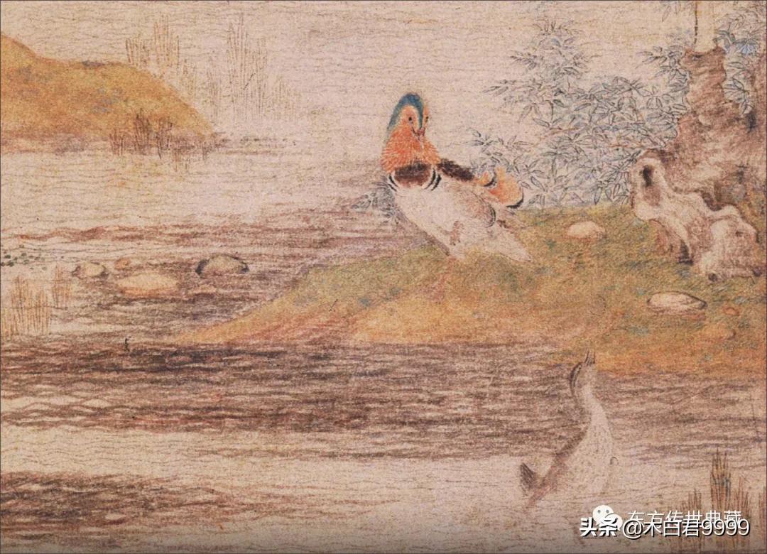 仇英捉柳花图赏析,明仇英浔阳琵琶图欣赏