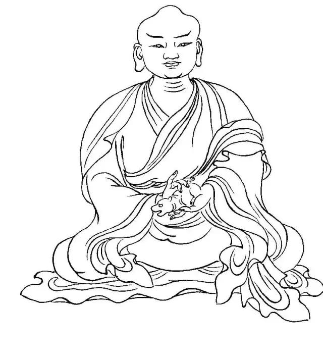 李公麟白描十八罗汉图,白描罗汉图全集