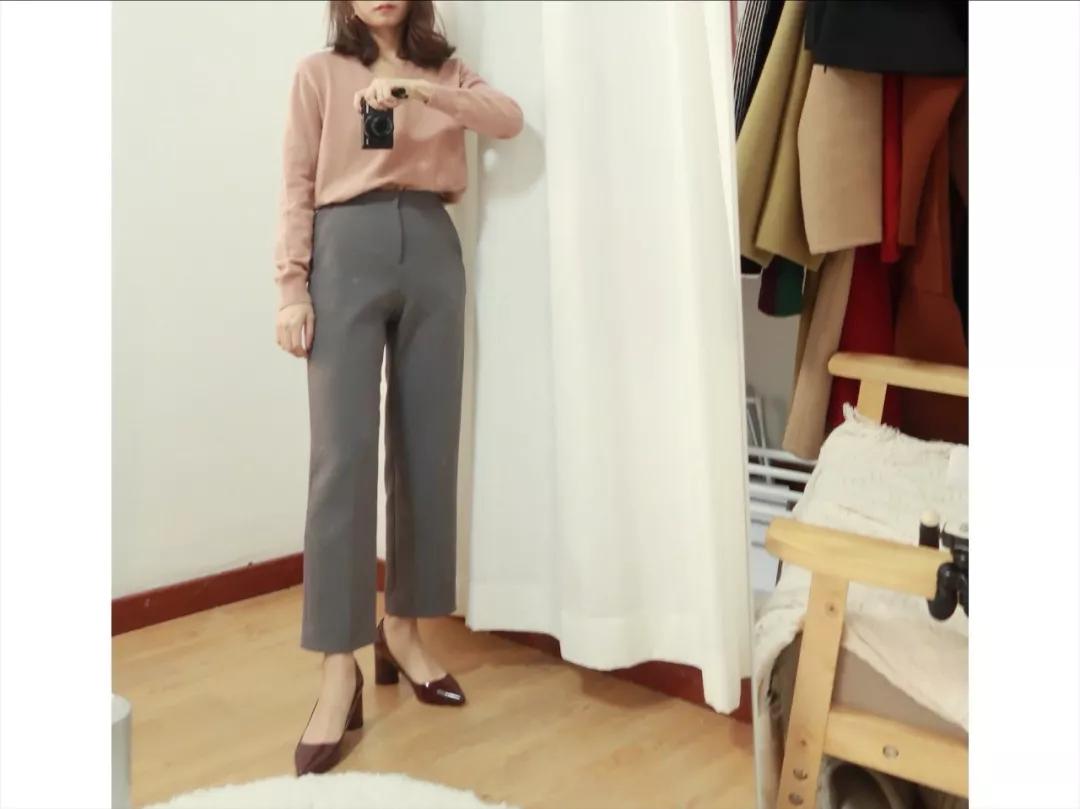 身高155裤子对照图,155小个子女装显高显白