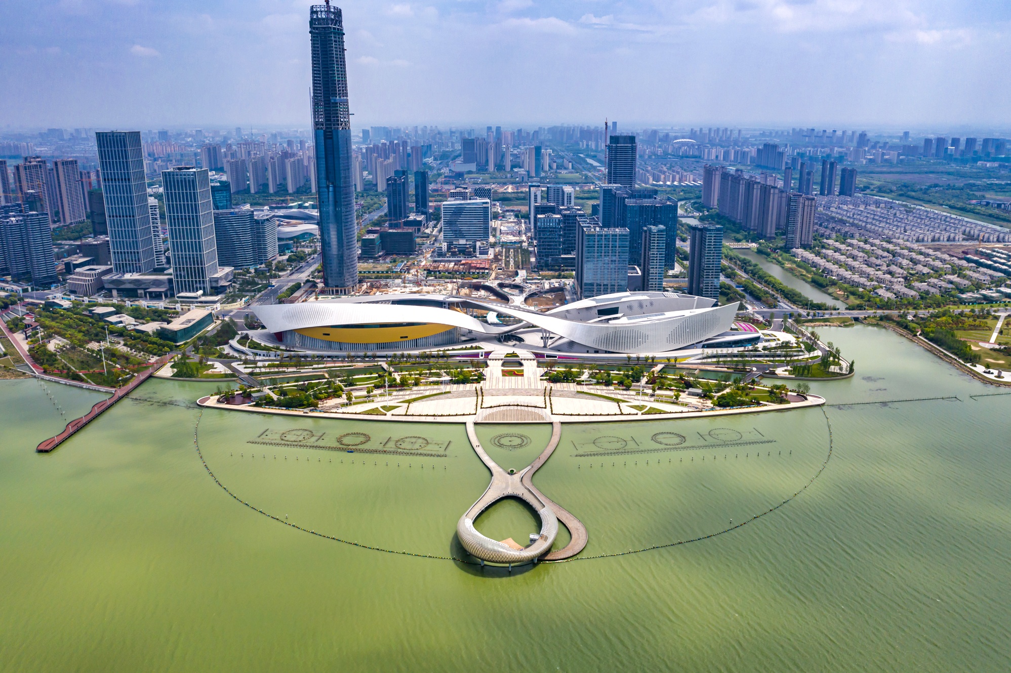 长三角湾区，有个深藏闺中的苏州太湖新城，被看作是未来之城