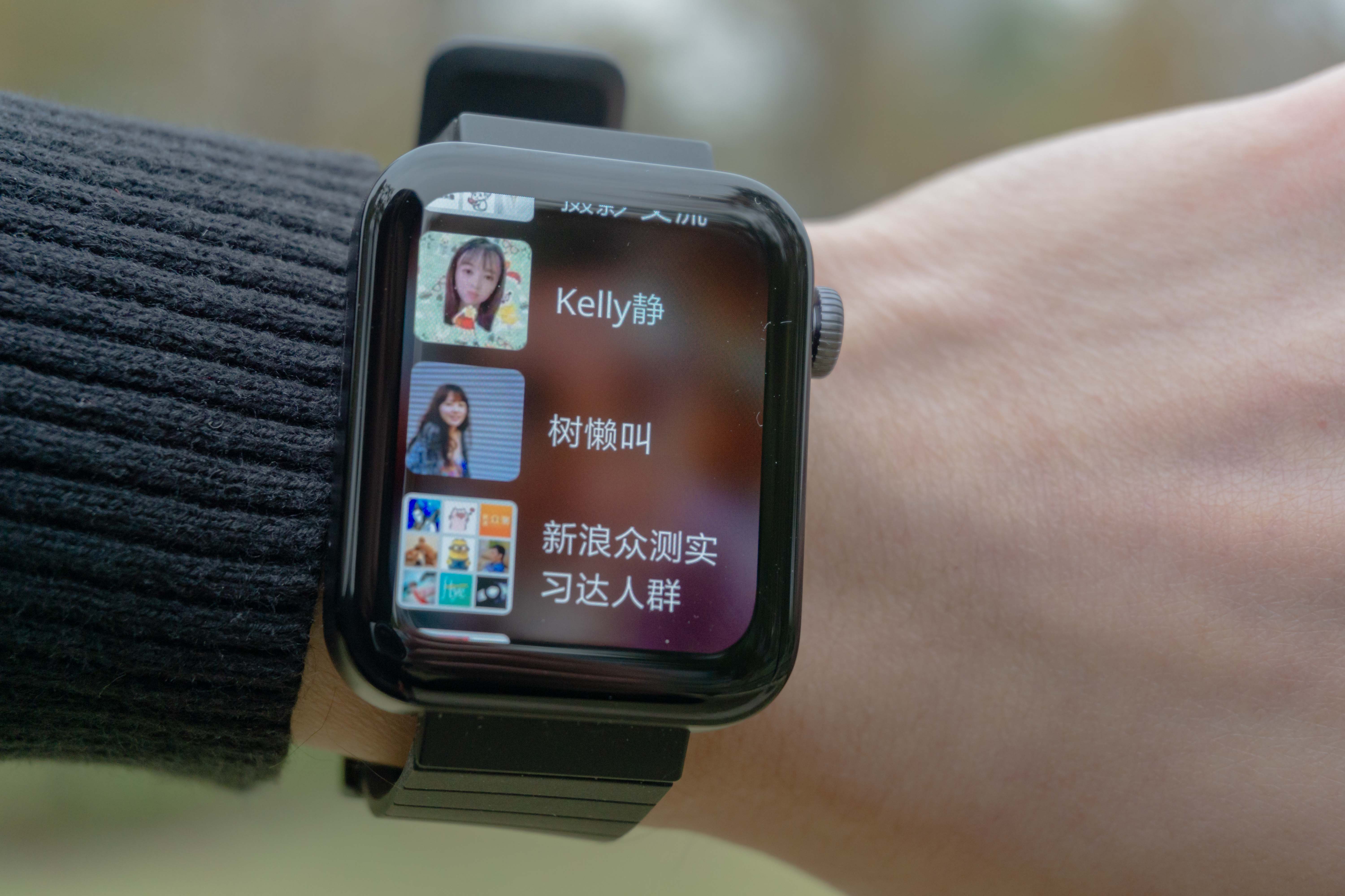 小米智能手表苹果手表,小米智能手表微信体验