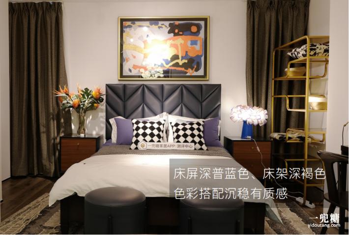 美式轻奢实木床主卧1.8米双人大床,美式实木床现代简约白色1.8米大床