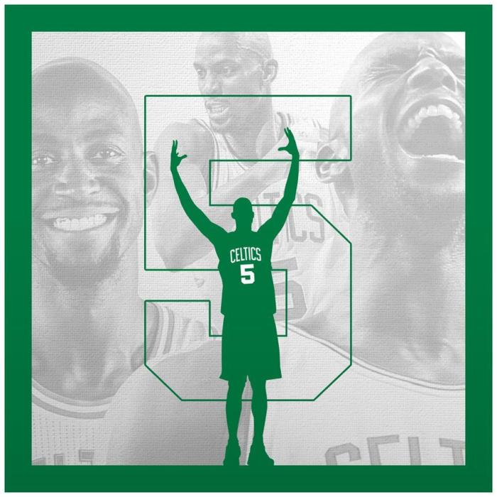 凯尔特人退役狼王5号球衣,凯尔特人退役加内特5号球衣