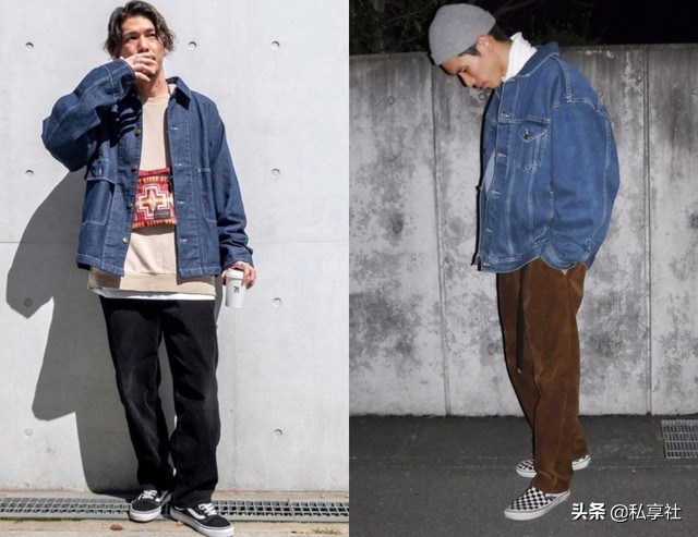 冬季黑色灯芯绒直筒裤怎么穿搭,日系杏色灯芯绒裤秋冬搭配