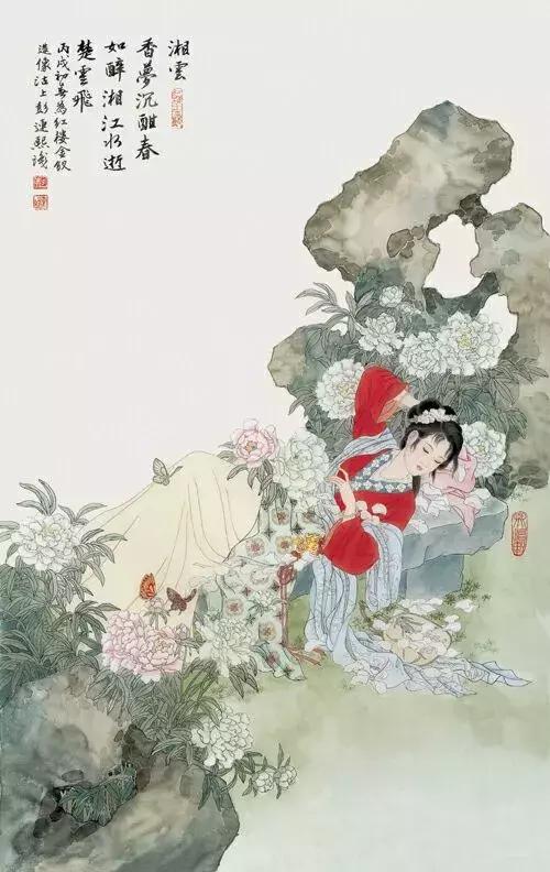 悠悠三百年，红楼夺目红，古今名家精绘《红楼梦》