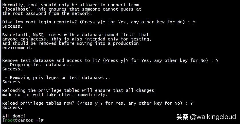 centos系统使用yum安装mysql命令,centos7上使用官方yum源安装mysql