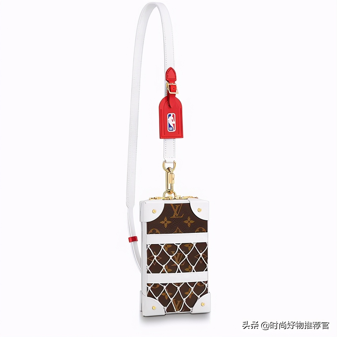 LV新包|NBA合作系列：篮网元素，红白蓝3色细节