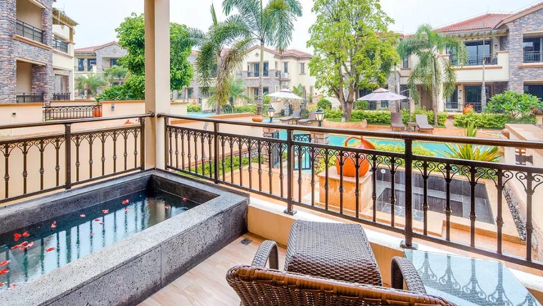 广东威尼斯水上度假村推荐,水上威尼斯一楼带花园