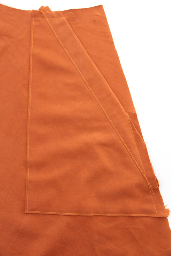 上衣斜口袋的缝制方法大全,连衣裙口袋的编织方法