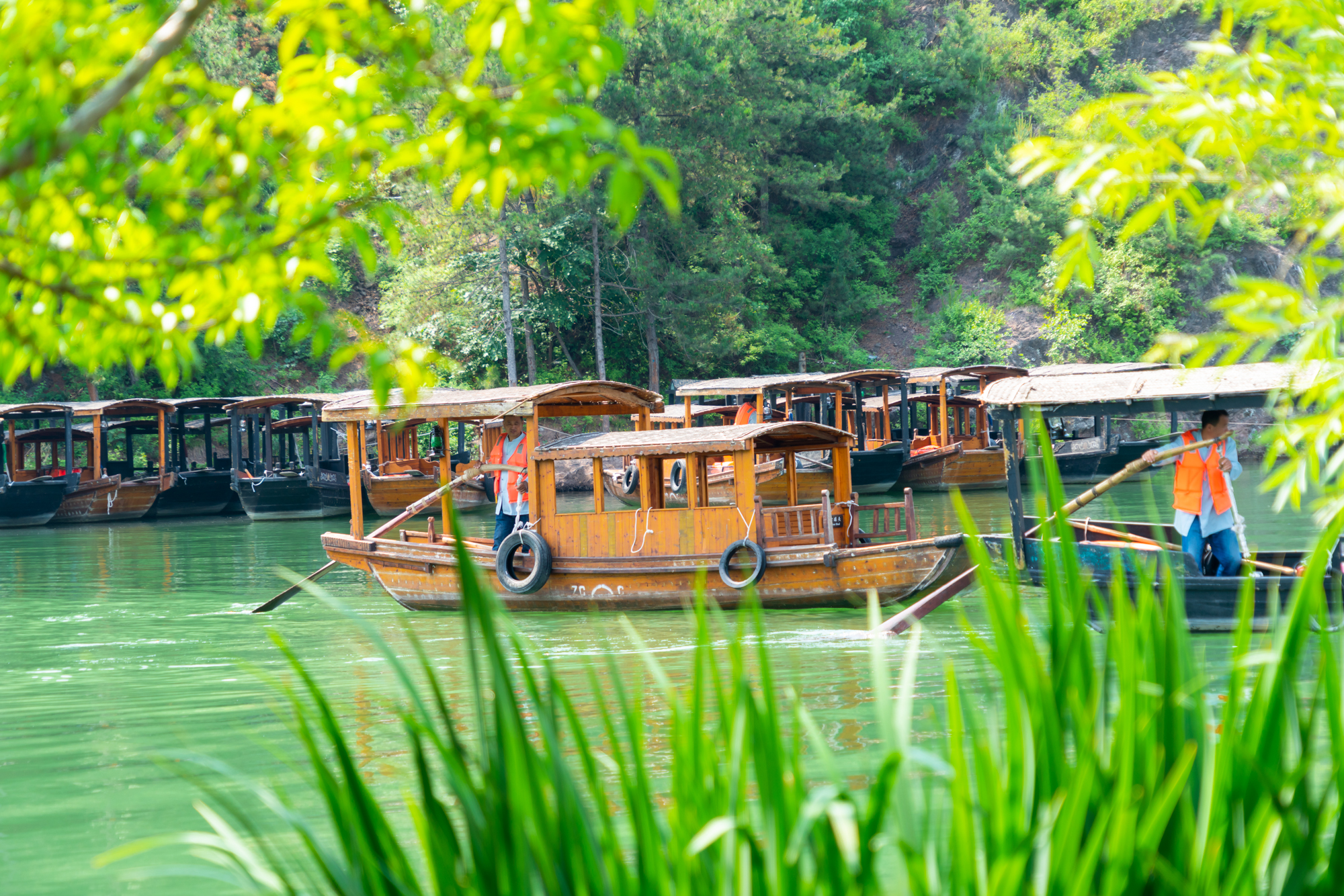 司马台长城的壮观雄奇+北方人的梦里水乡,都在这座京郊水镇了