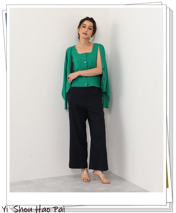 亚麻垂感裤搭配,杏色阔腿亚麻裤的搭配