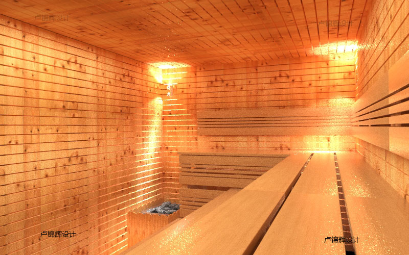 小型干蒸桑拿房装修偶然焗桑拿也是别有一番生活滋味