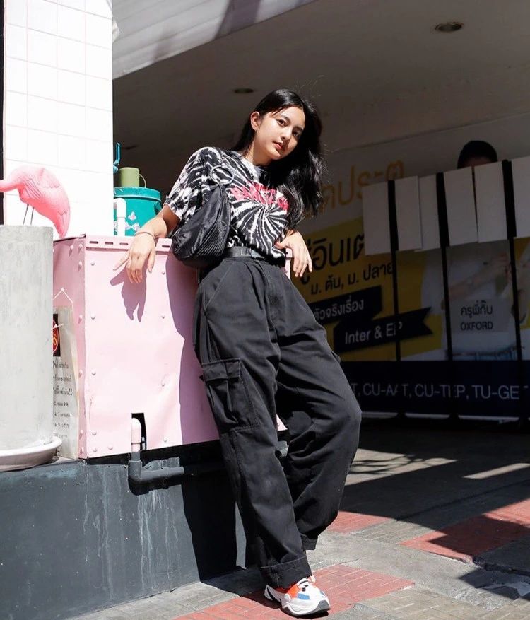 亚洲街头穿衣搭配,日韩潮流穿搭精选