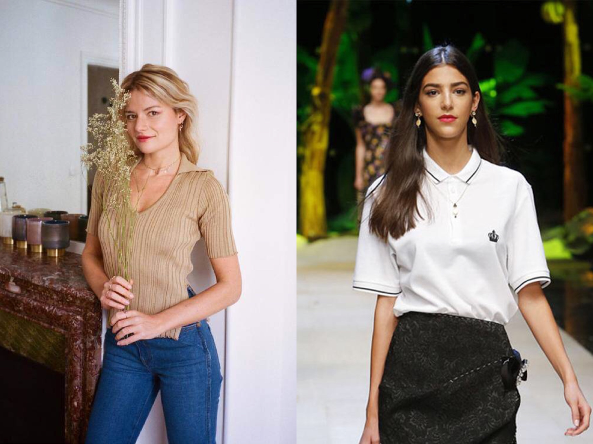 polo衫穿得好看又显身材,polo衫太大了要怎么穿才好看