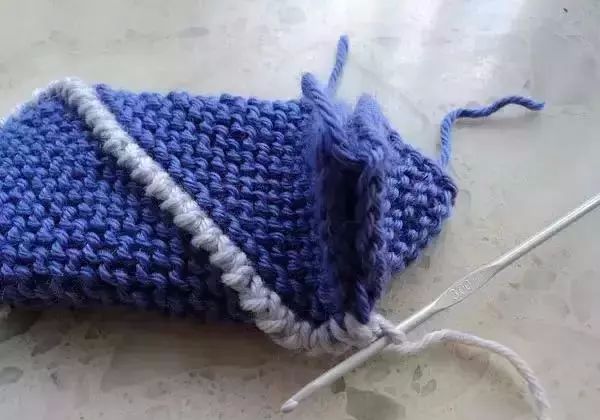 好看的毛线拖鞋花样编织,毛线的鞋怎么做