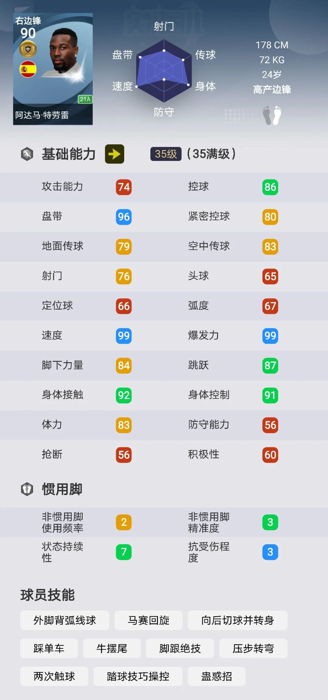 实况足球pes2019最好玩的难度,实况足球pes2021大师联赛必签妖人