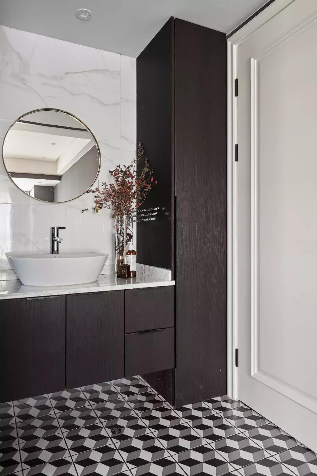 高级灰粉色卧室装修案例,高级灰的颜色铺在家里简约大气