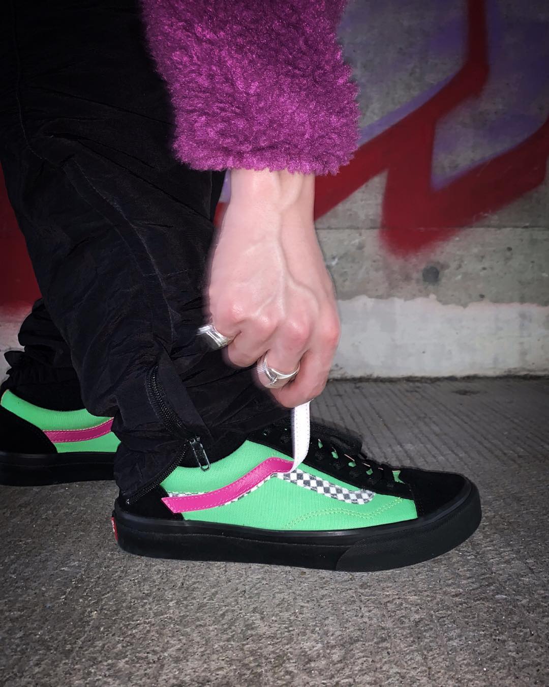 还别说，那双「有毒的Style36」上脚还真不赖！