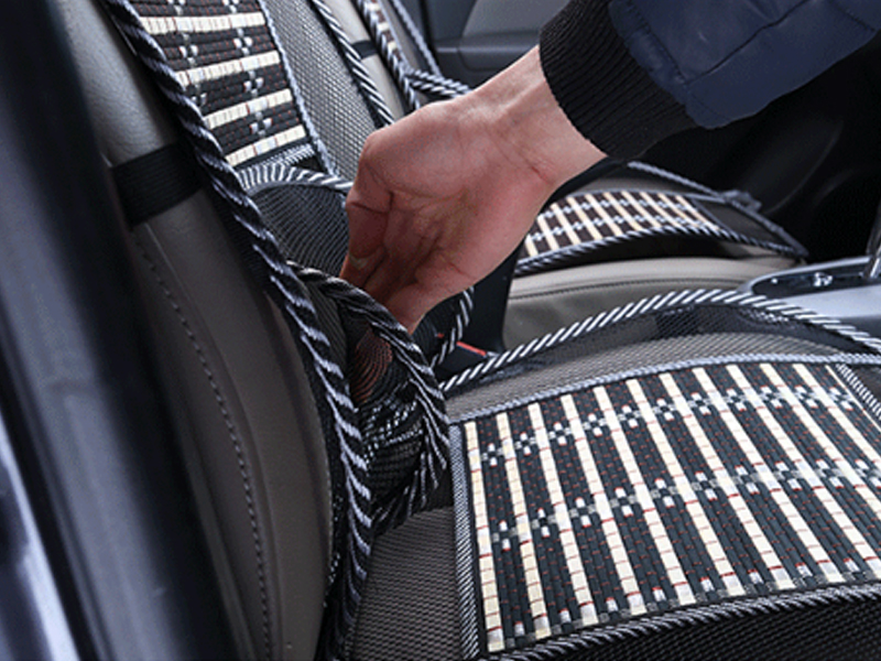 夏天什么坐垫开车透气好不闷热,夏季竹片汽车坐垫透气凉爽不闷热