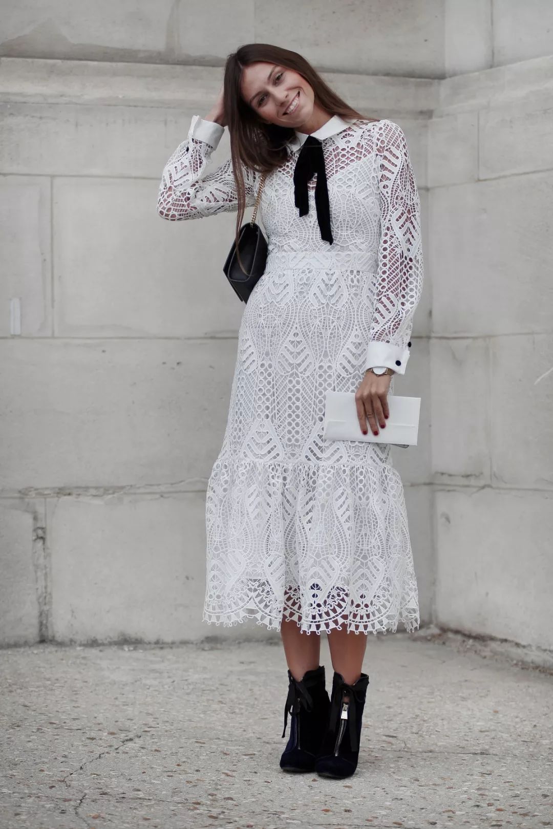 复古甜美大蝴蝶结连衣裙,蝴蝶结连衣裙适合什么年龄穿