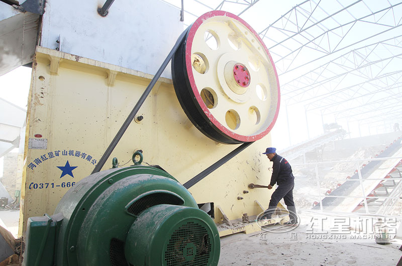 大型石子生产线现场支持就近参观ZQ97