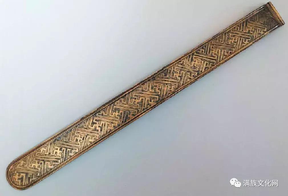 如展画轴—清代满族民间扁方赏析