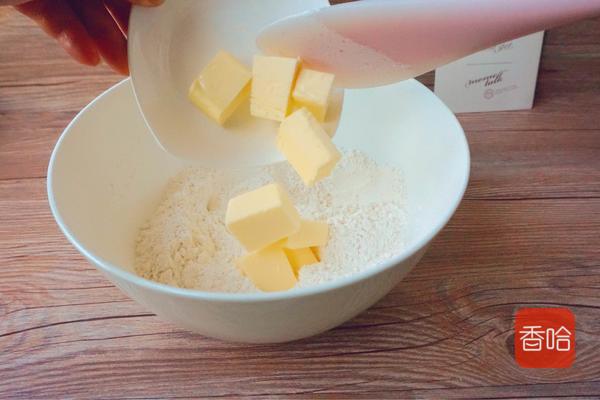 奶香味长形小饼干超简单,简易奶油饼干