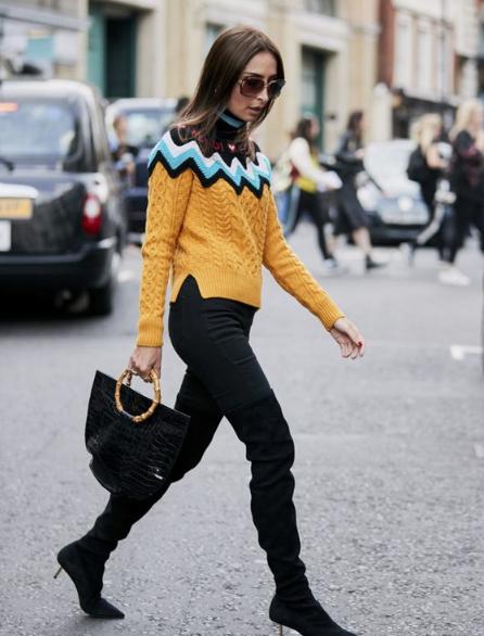 2021秋冬毛衣流行趋势,北欧毛衣最新款