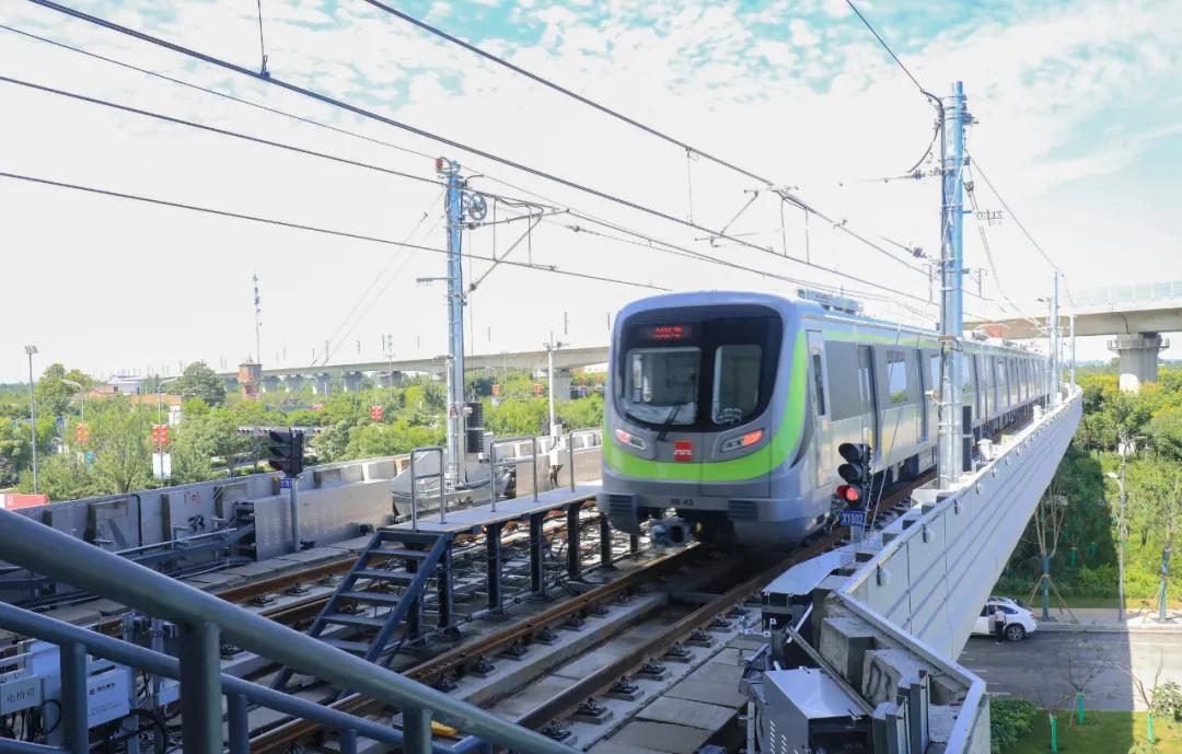 西安地铁10号线公轨合建桥多长,西安地铁10号线联合调试