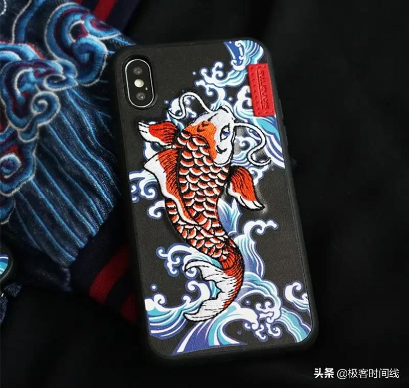 潮牌刺绣手机壳包,苹果手机壳新款最火高级感