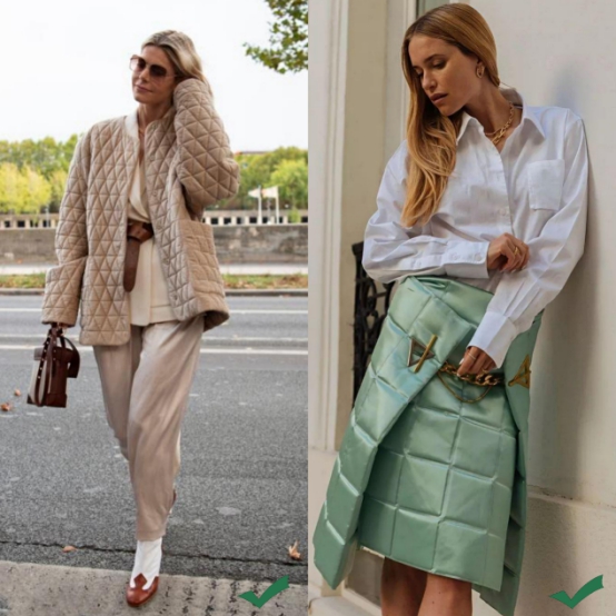 今年最火的绗缝棉服,冬季绗缝两面穿棉服