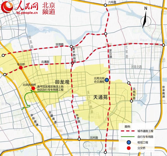 北京13号线ab线最新消息,北京回天地区规划图2035