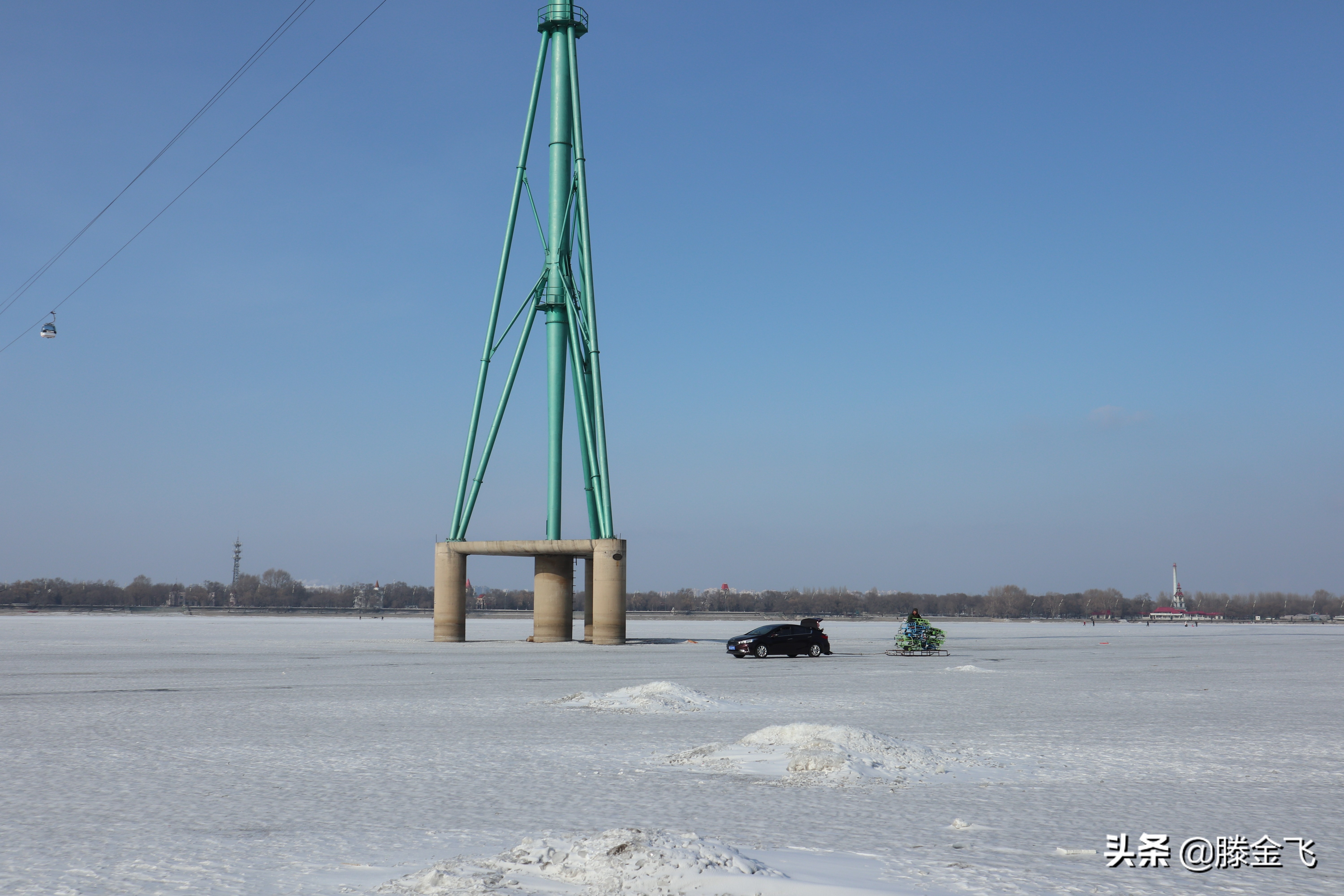 哈尔滨松花江结冰,哈尔滨松花江封江