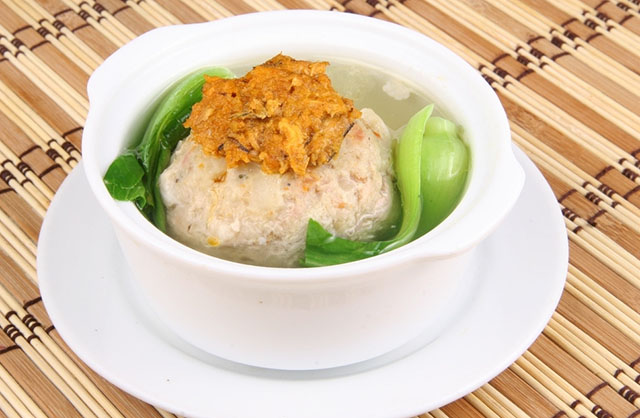 正宗鲜香蟹粉,非遗美食蟹粉狮子头