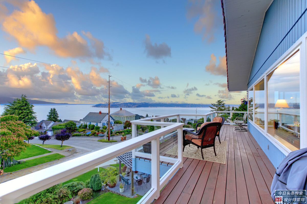 屋顶花园那么好看，下雨了该咋办？别担心，庭院设计师告诉您