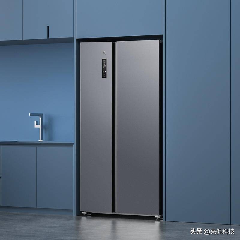 小米米家十字互联网冰箱,米家互联网对开门冰箱536
