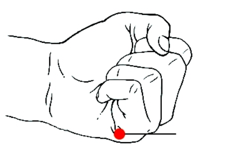 中医穴位按摩丰胸调理,中医穴位调理近视