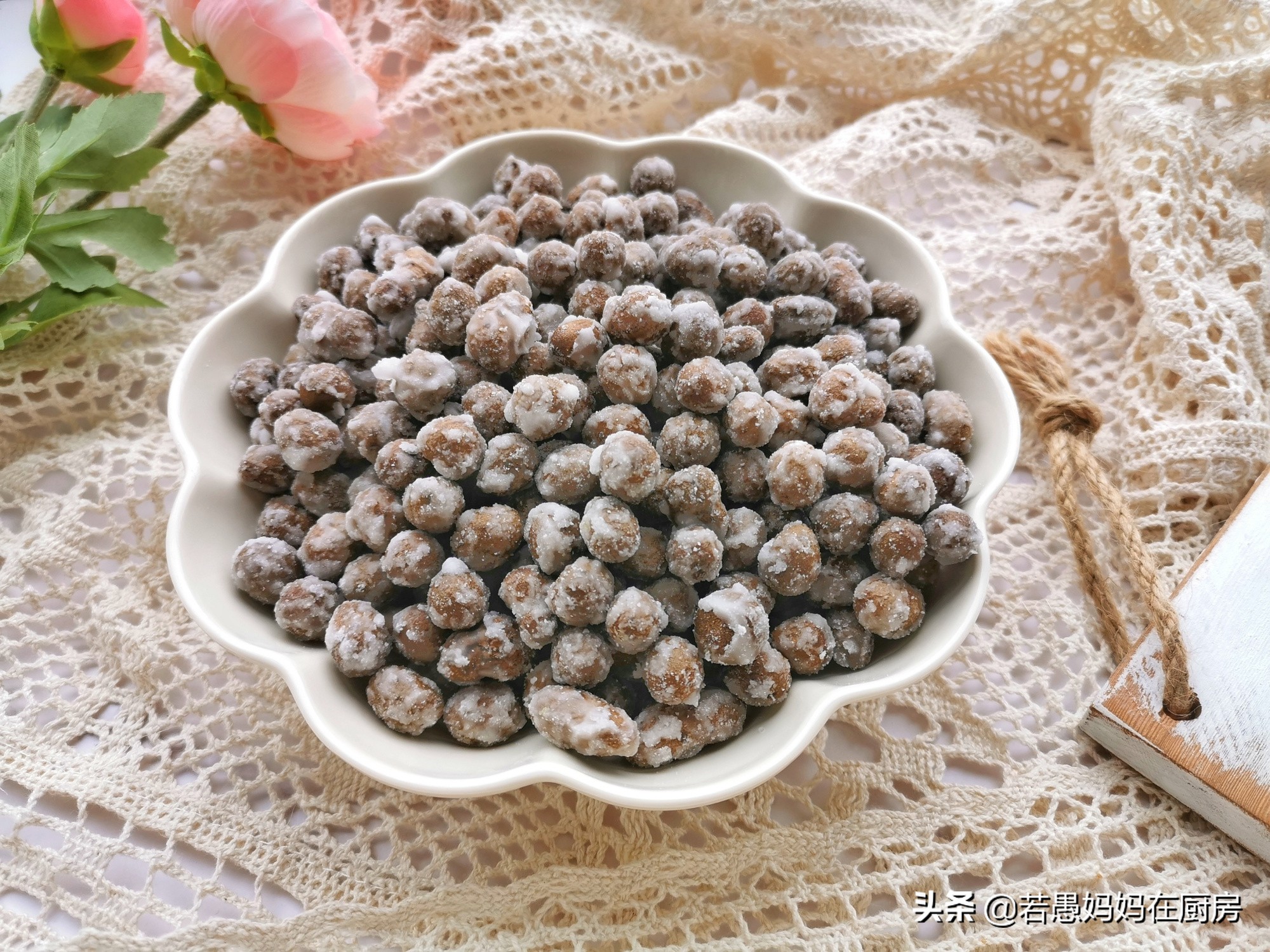 不带淀粉的糖霜山药豆,不用糖做的山药豆