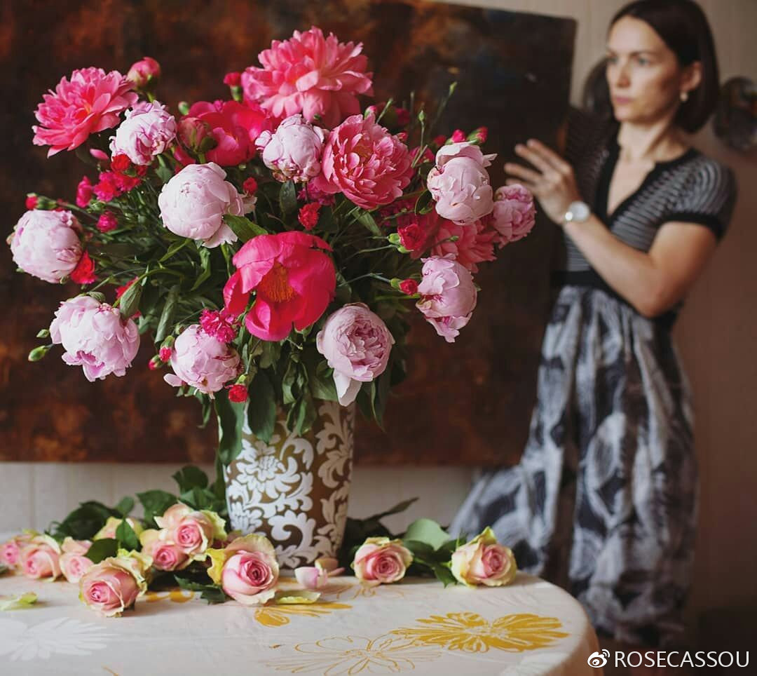 rosecassou花艺,rosecassou银莲花