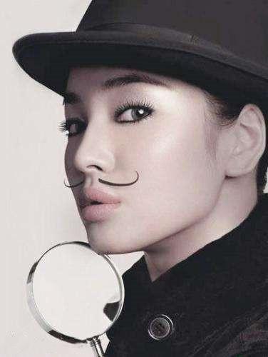 女星长胡子是怎样一种体验？颖宝俏皮，孙俪搞笑，baby丑哭了