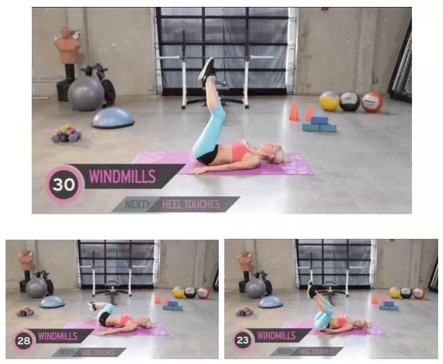 如何快速的练习腹肌视频,腹肌训练方法女学生一天练出腹肌