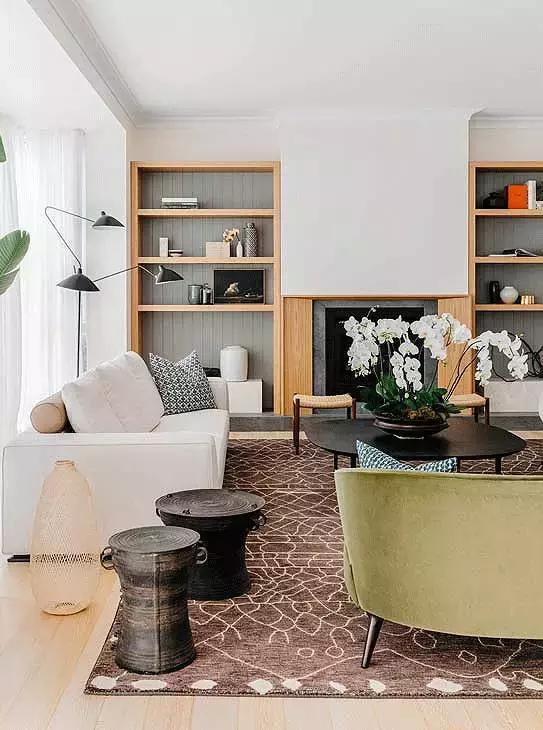 北欧装修风格样板房小户型,国外别墅样板间效果图