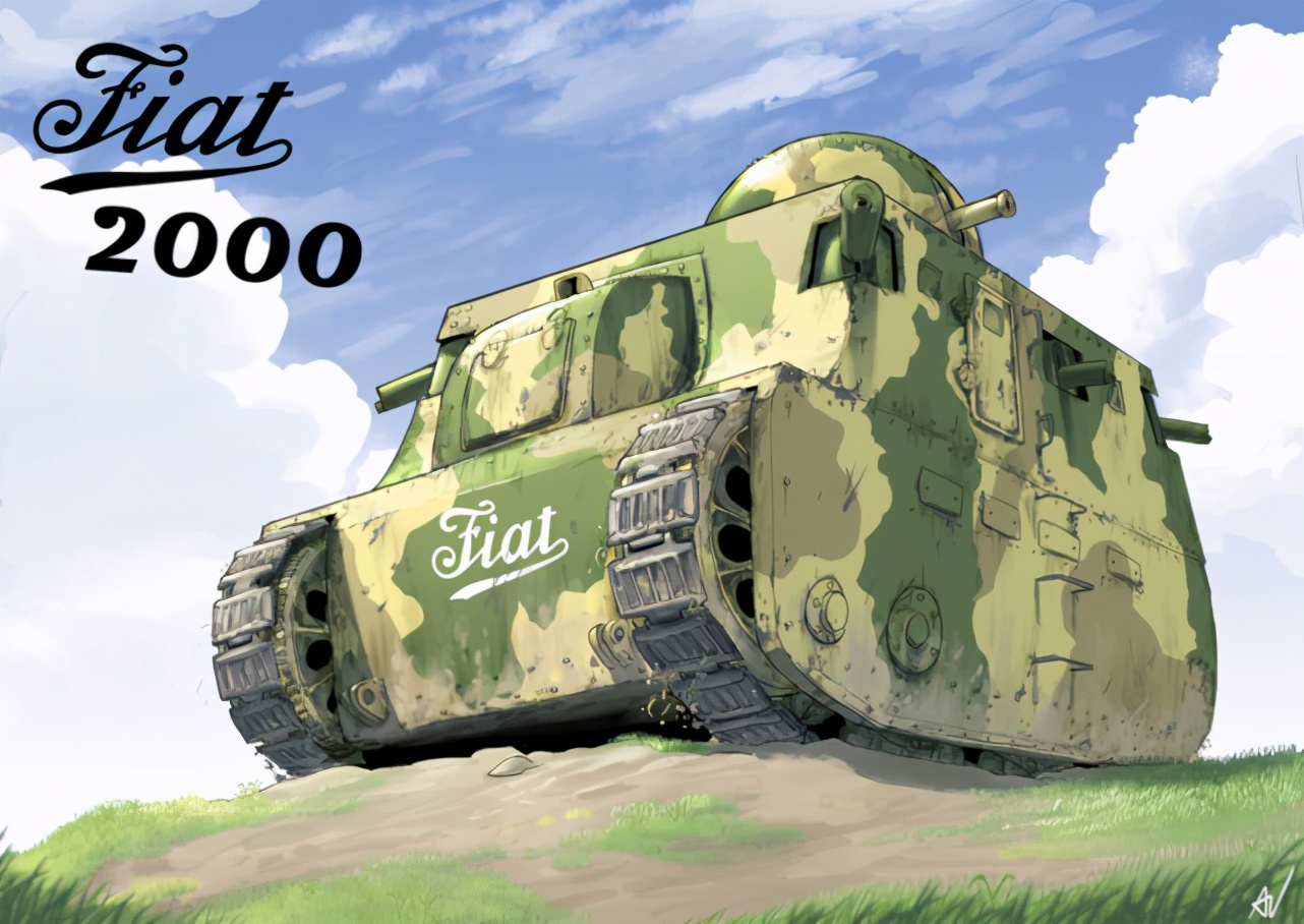 最讲武德意大利！设计画风让人啼笑皆非，还造步行坦克，脑洞太大