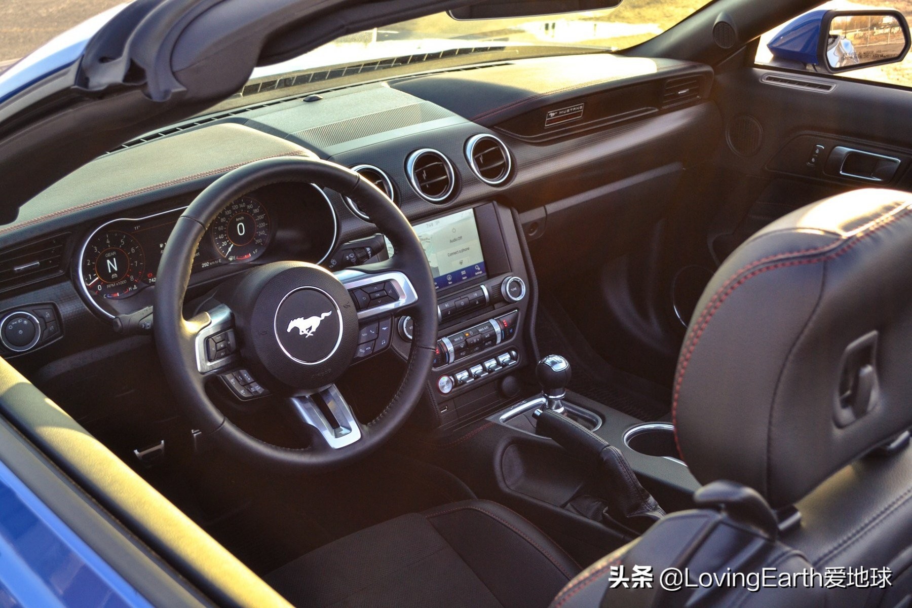 福特野马gt豪华跑车2024,福特野马gt敞篷加州限量版